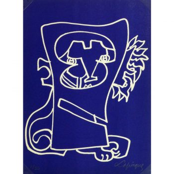 Abstract Lithograph by Charles Lapicque L'Ambition 9148m
