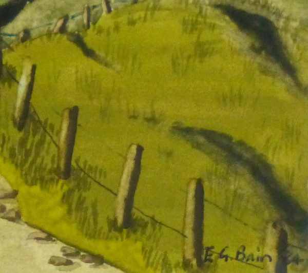 Watercolor & Gouache Landscape - English Countryside-detail-10241M