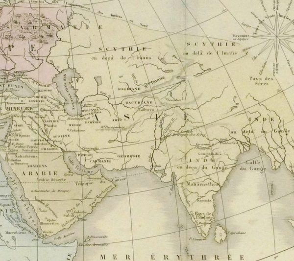 Map- World of the Ancients, 1860-detail-8150K