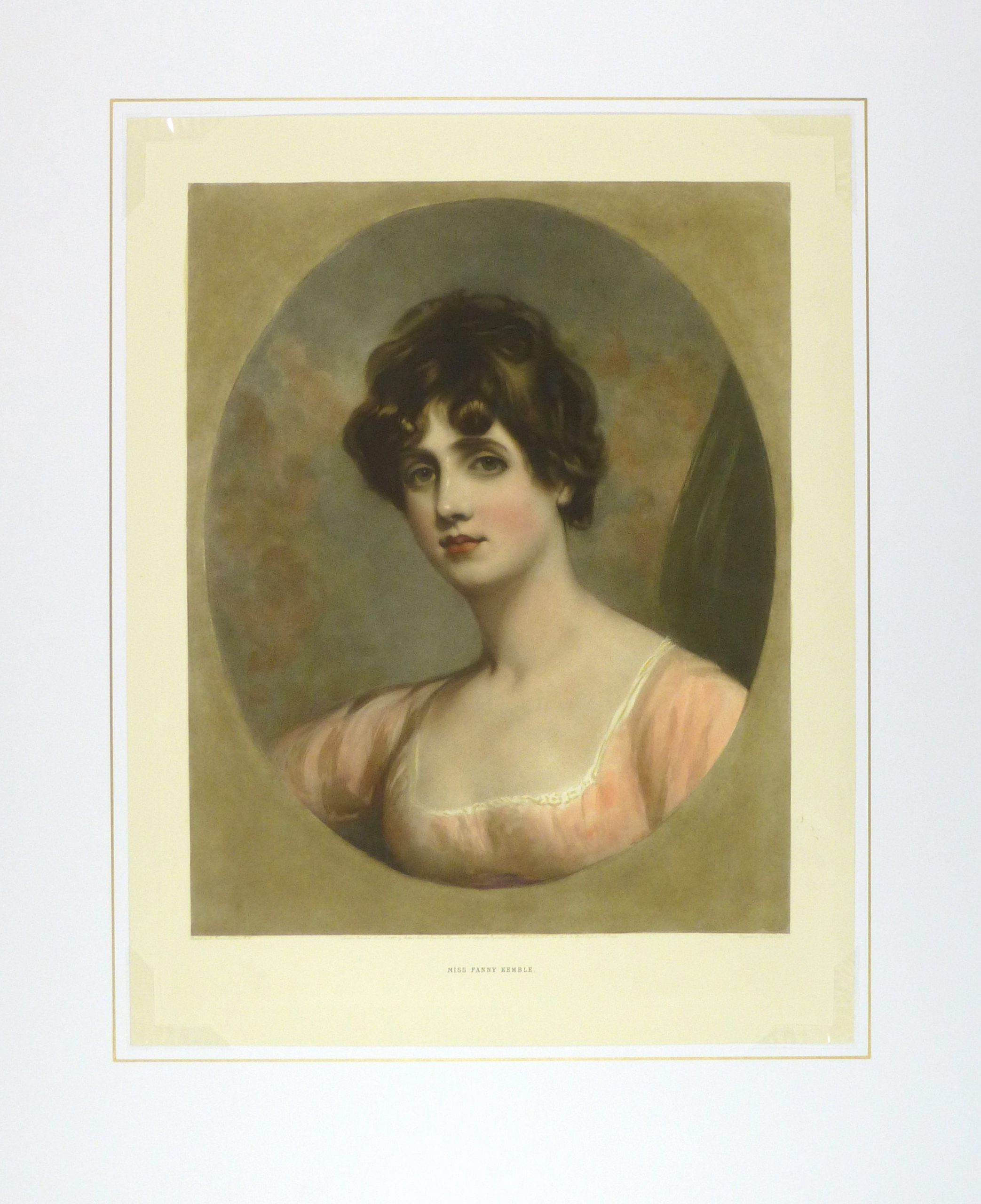 Miss Fanny Kemble Engraving-matted-8400K Miss Fanny Kemble Engraving-matted-8400K