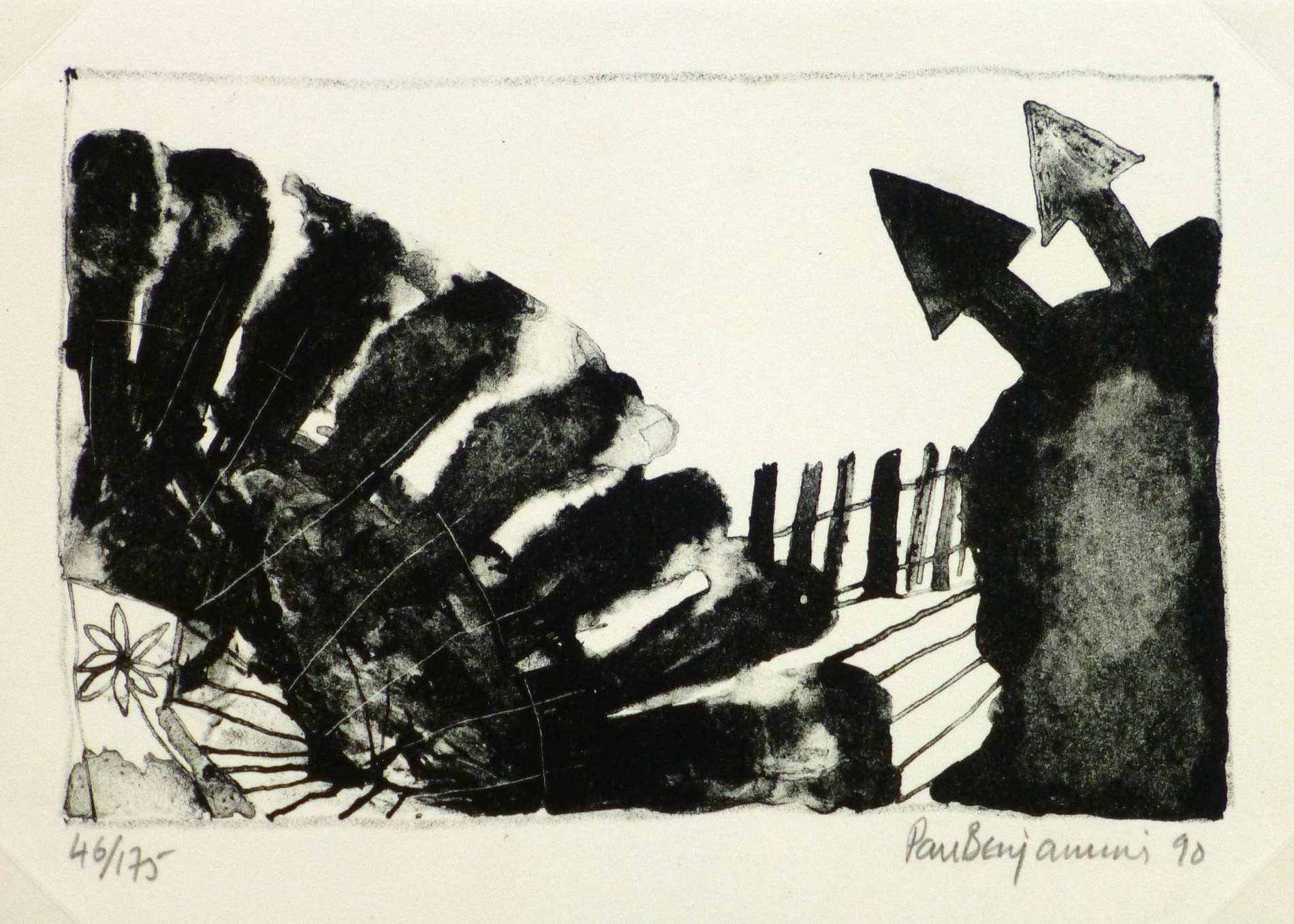 Arrows Abstract Lithograph-main-9289K Arrows Abstract Lithograph-main-9289K