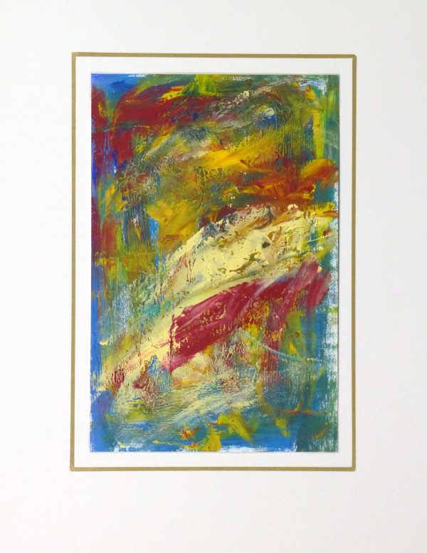 Acrylic - Sans Peur Abstract-matted-10090K