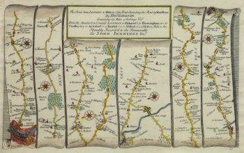 London Road Map, 1719-main-10420M