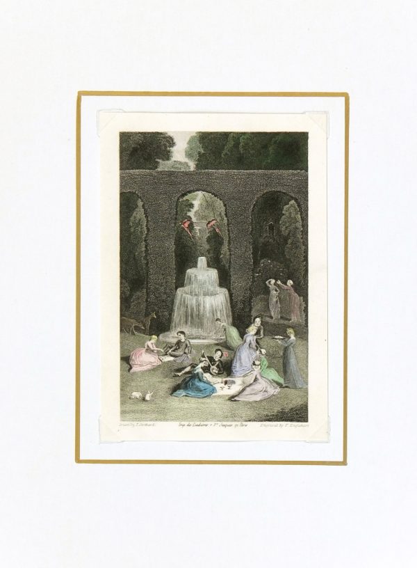 Games & Music Antique, Circa 1835-matted-KLA3173
