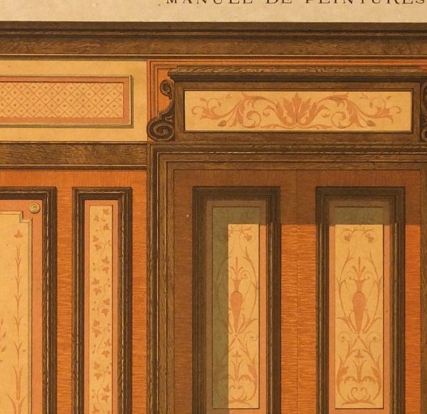 Paris Interior Print, Circa 1880-detail-5677K
