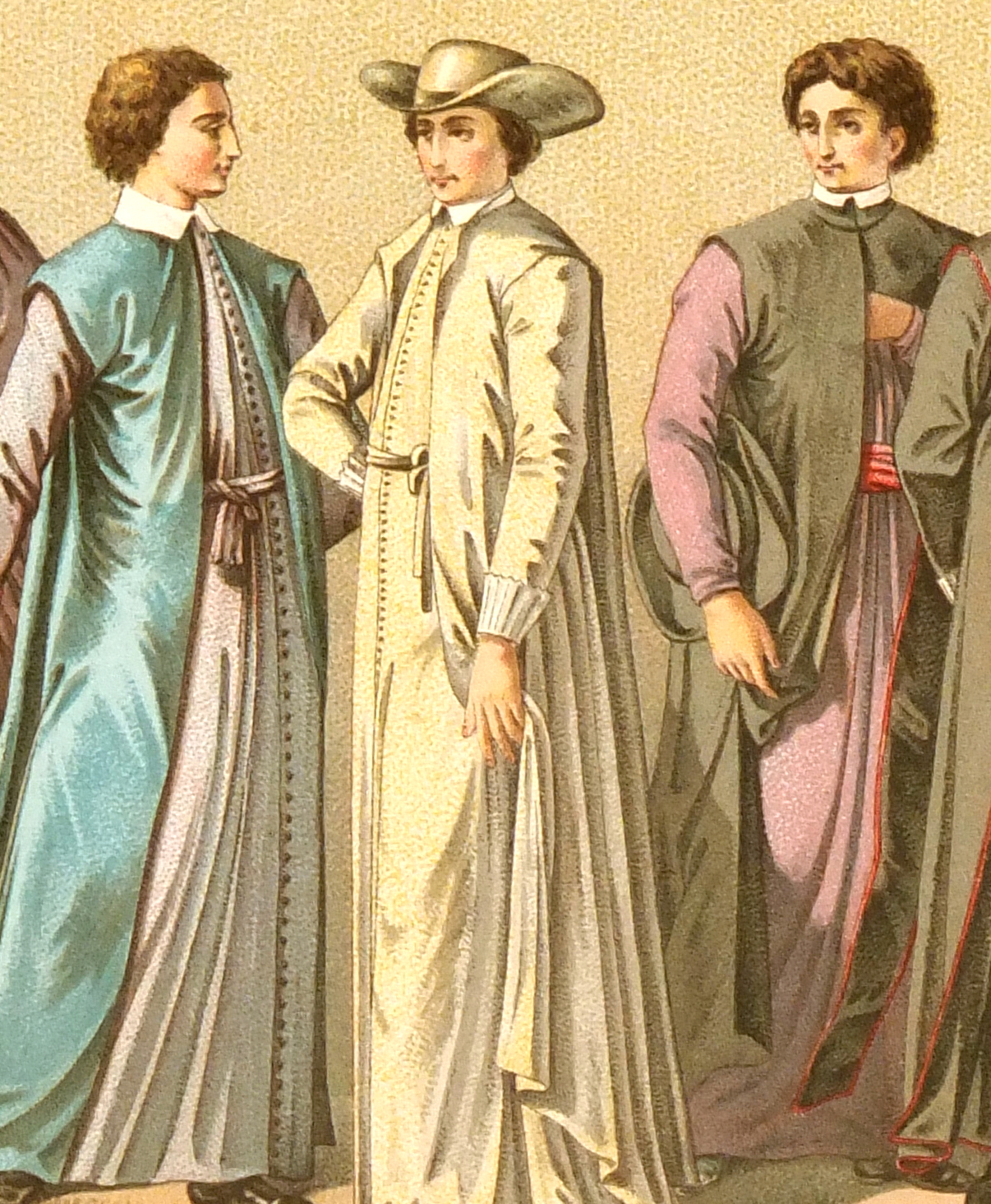 Italian Dress Print, 1888-detail-6210K Italian Dress Print, 1888-detail-6210K