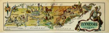 Tennessee Pictorial Map, 1946-main-6268K
