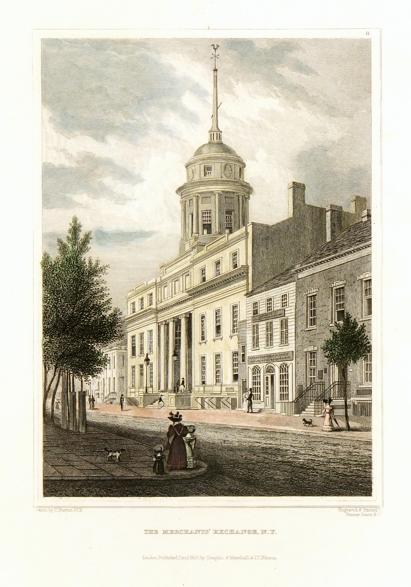 NYC Merchants' Exchange, 1830-main-7418K NYC Merchants' Exchange, 1830-main-7418K