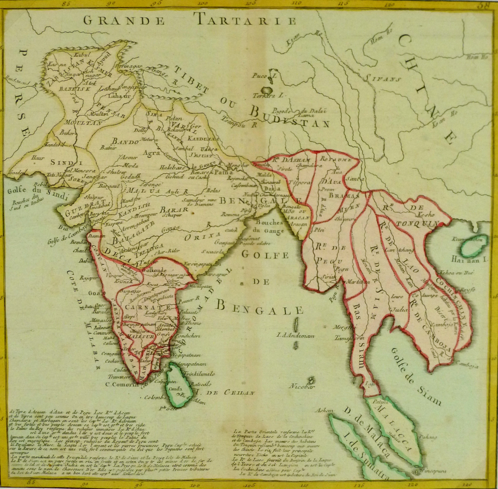 Map - India & Southeast Asia, 1767-main-8120K Map - India & Southeast Asia, 1767-main-8120K