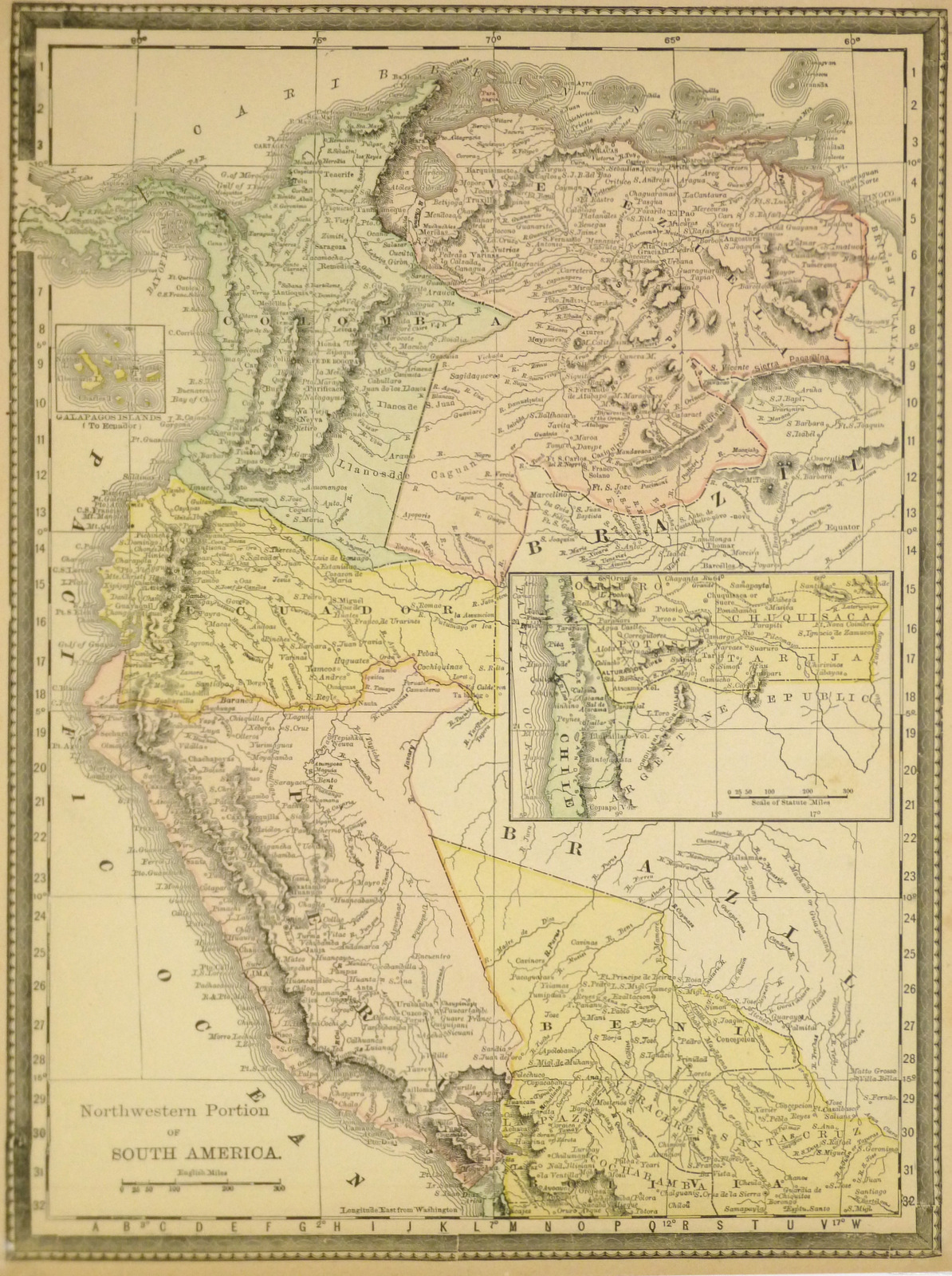 Northern South America, 1890-main-8196K Northern South America, 1890-main-8196K