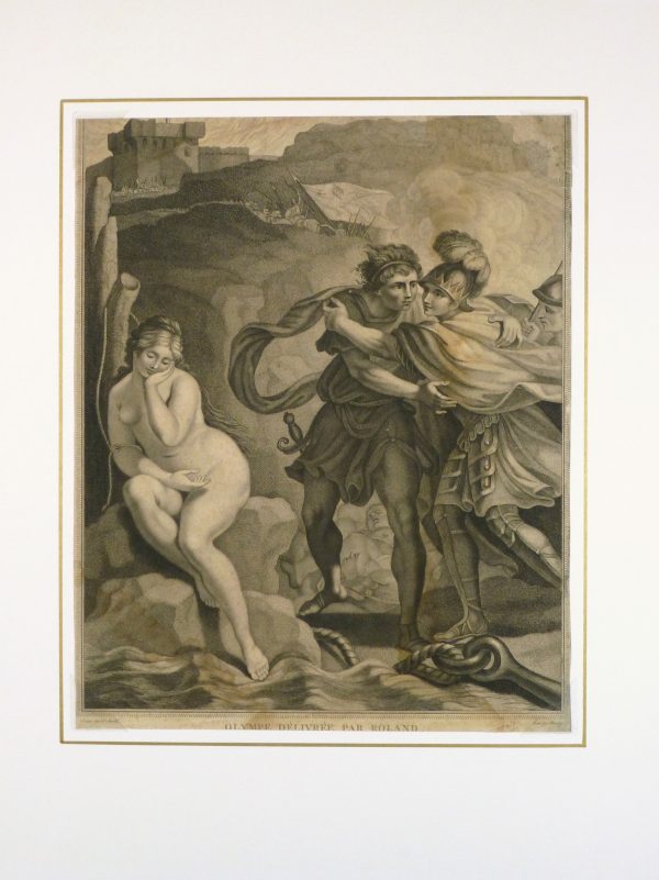 Olympia Delivered, Circa 1770-matted-8278K