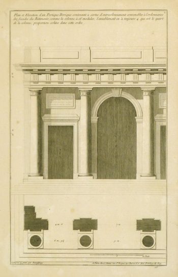 Doric Order Engraving, 1780-main-8519K