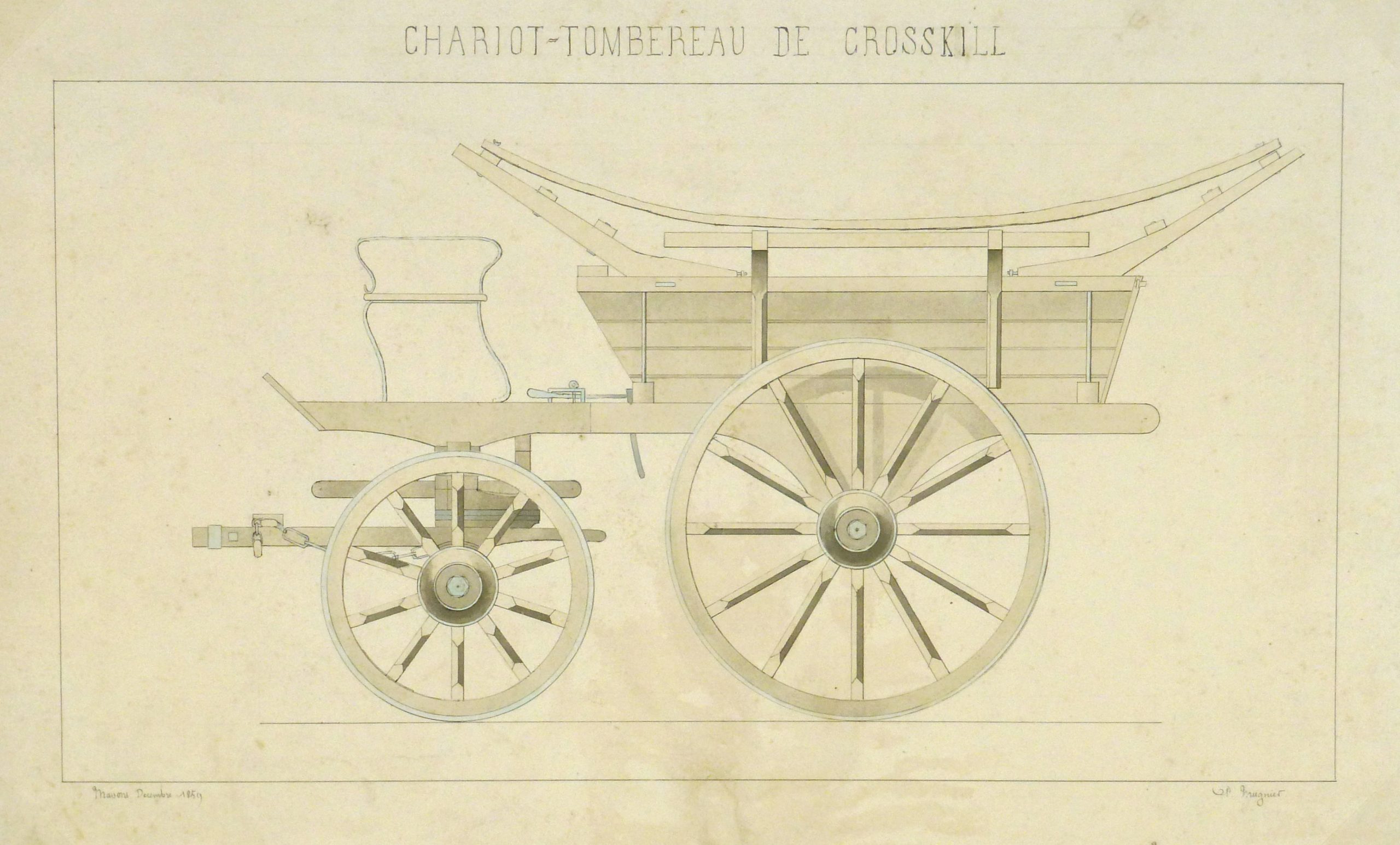 Cart Drawing , 1859-main-8869K Cart Drawing , 1859-main-8869K