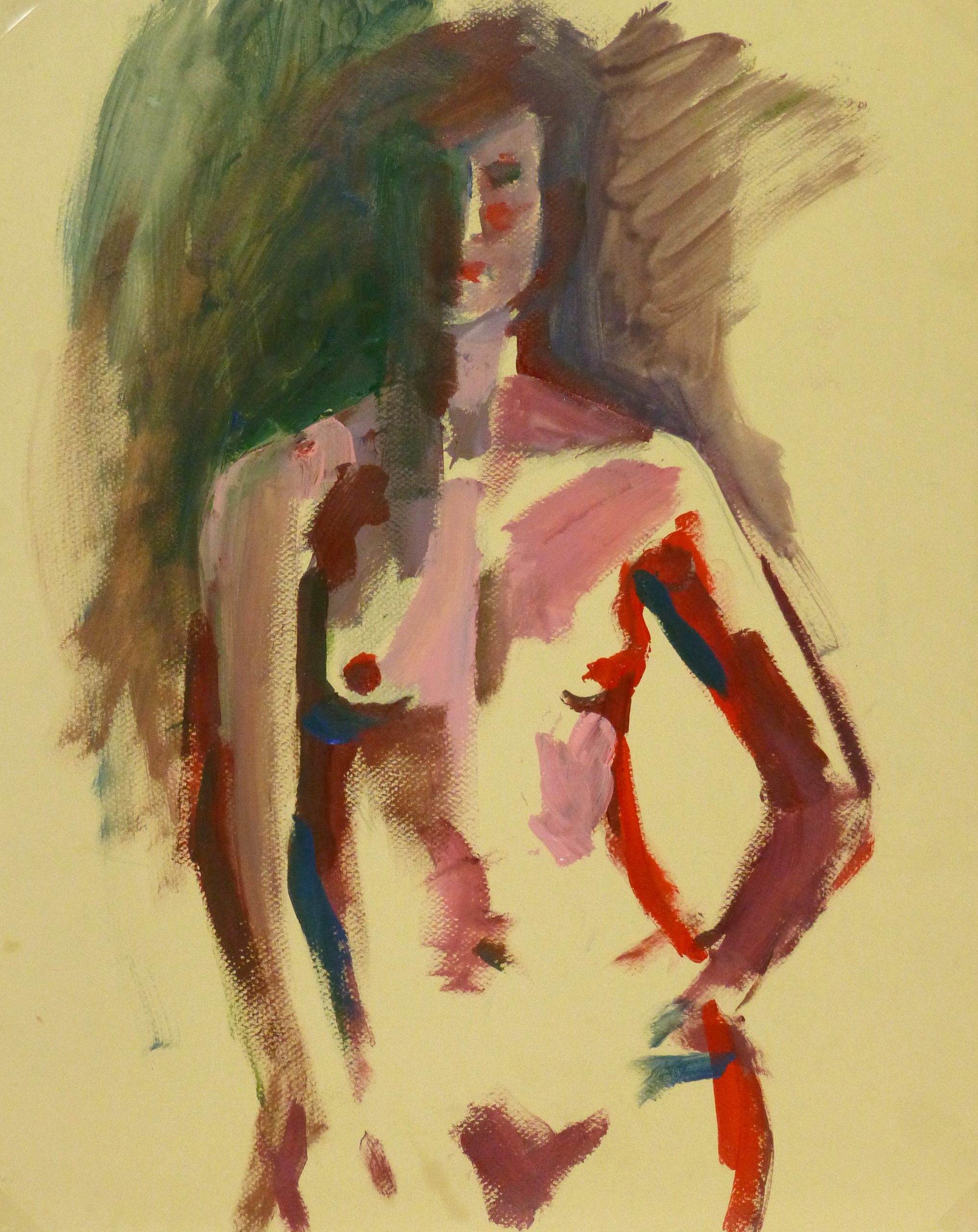 Acrylic - Modern Nude Female-main-9174K Acrylic - Modern Nude Female-main-9174K