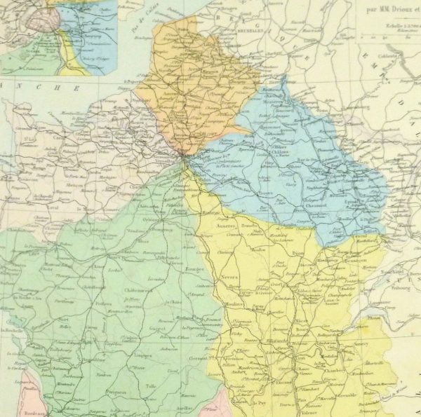 France Railways Map, 1883-detail-9379K