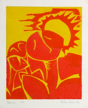 Abstract Woodcut - Trihelio III, 1996-main-10465M