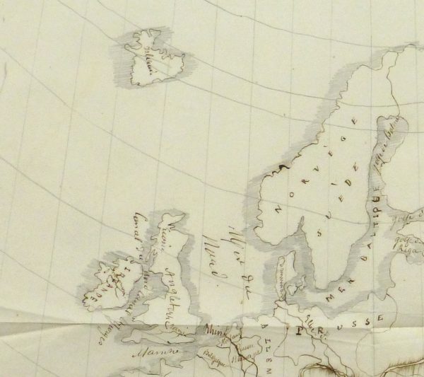 Map of Europe, 1856-detail 2-10496M