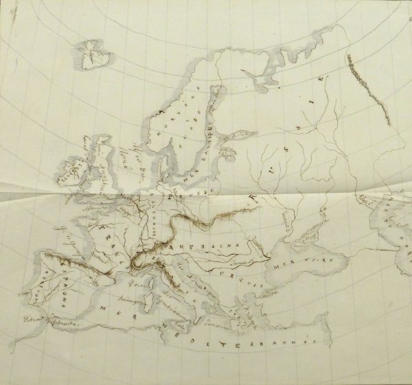 Map of Europe, 1856-main-10496M