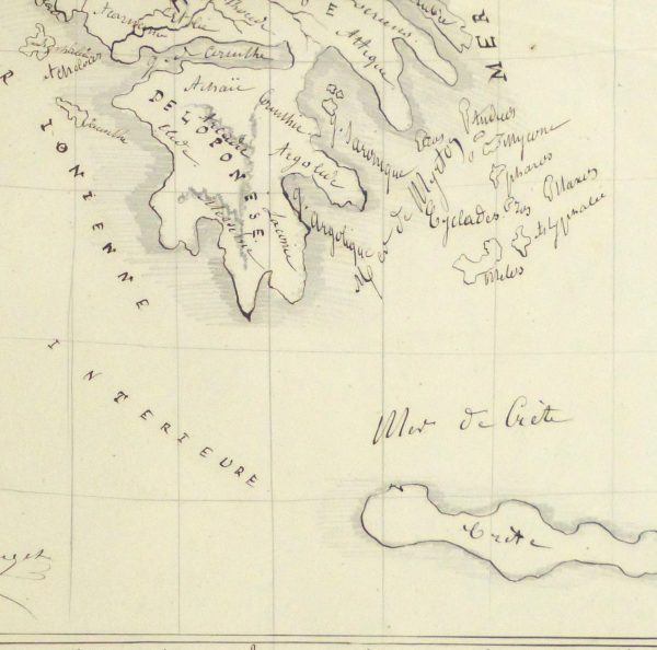 Map of Greece, 1856-detail-10499M