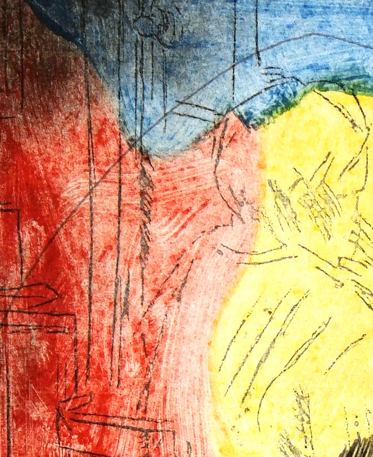 Aquatint Etching - L'Expose, Circa 2000-detail-5999G Aquatint Etching - L'Expose, Circa 2000-detail-5999G