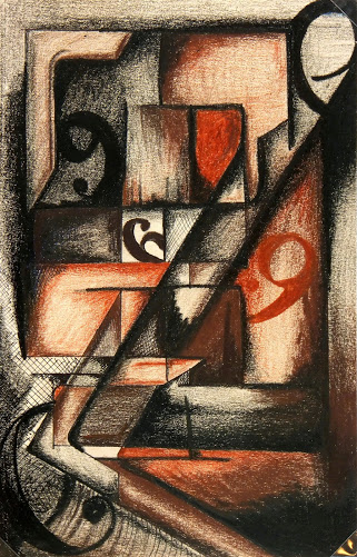 Charcoal & Pastel - The Nines, 2012-main-6379G