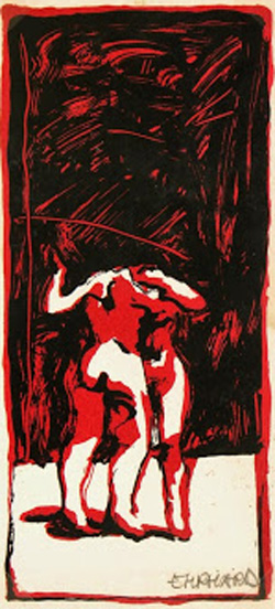 Lithograph - Nude Tango-main-7521G