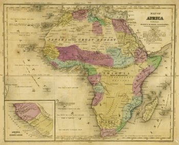 Map - Africa, 1844-main-8562K