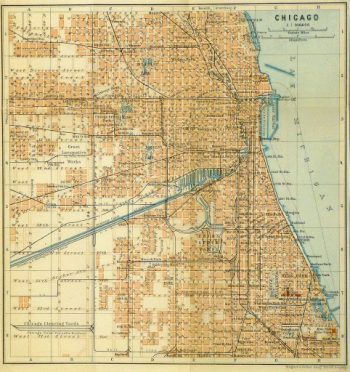 Map of Chicago, 1904-main-8788K