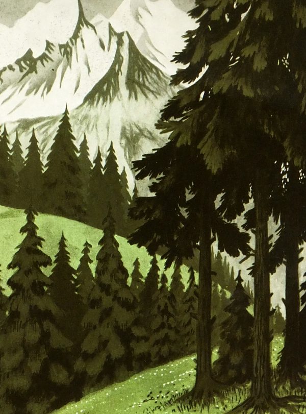 French Aperitif Wine Print, Circa 1930-detail-6166K