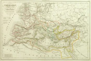 Roman Empire Map, 1845-main-9389K