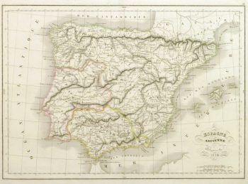 Map of Ancient Spain, 1838-main-9401K