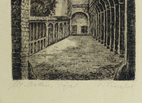 tching - The Alley, Circa 1930-detail-10751M