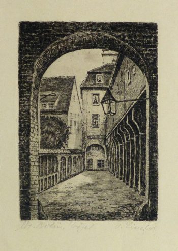 tching - The Alley, Circa 1930-main-10751M