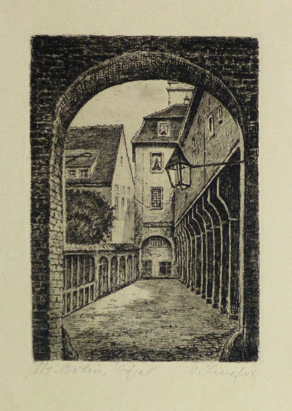 tching - The Alley, Circa 1930-main-10751M