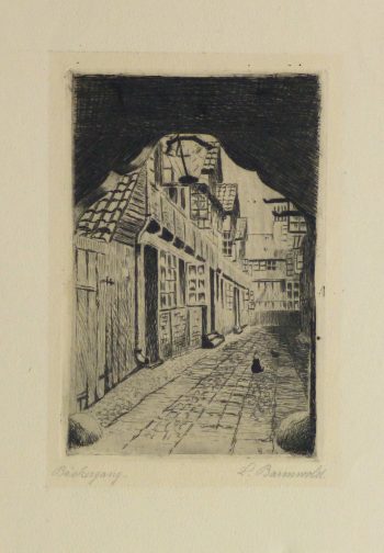 Etching - The Alley Cat, 1924-main-10755M
