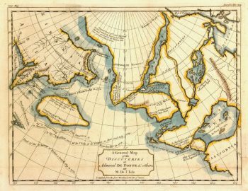 Map Alaska Discoveries, 1754-main-K4603